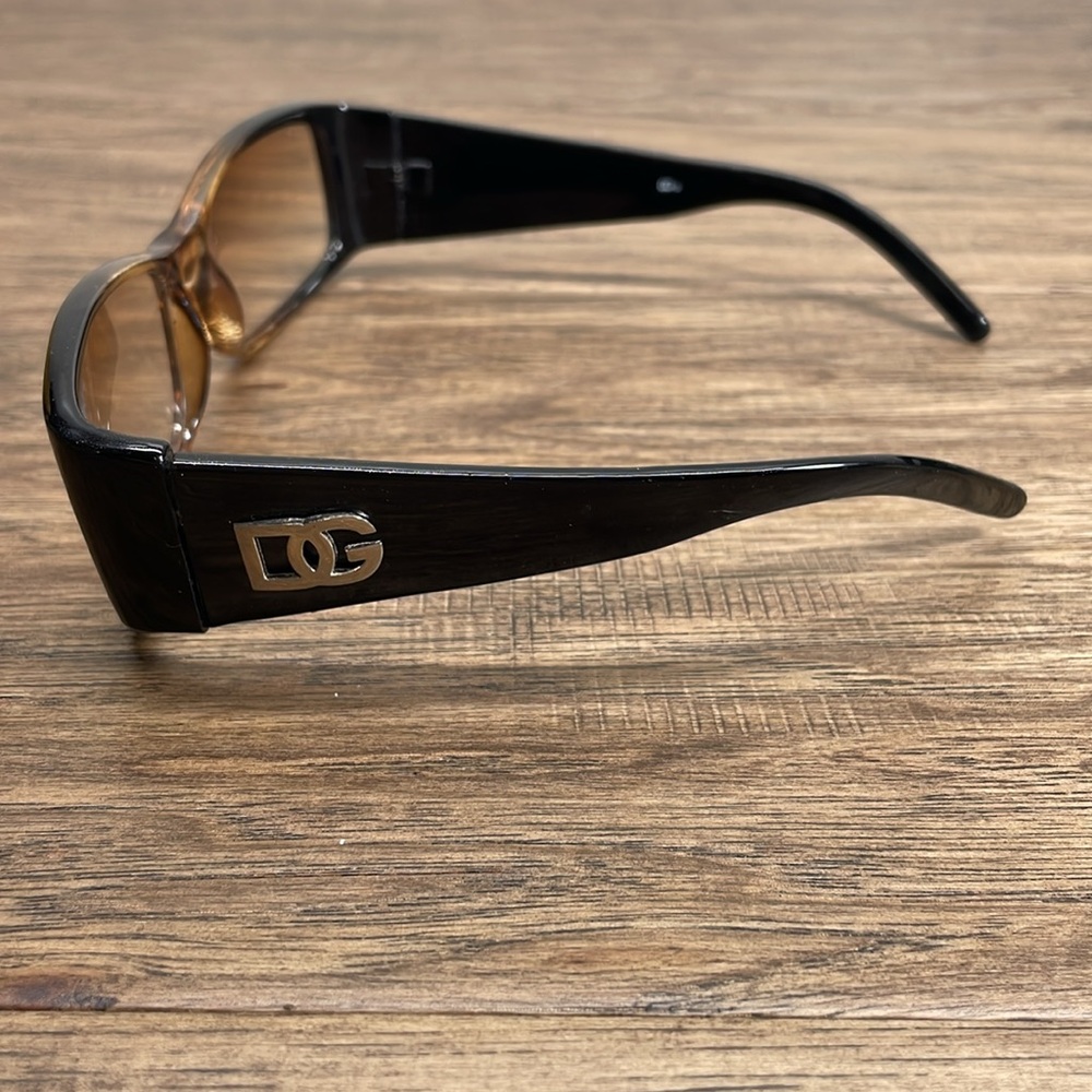 Dolce & Gabbana Tortoiseshell Rectangular Sunglas… - image 4